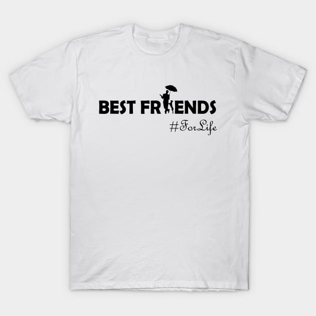 Best Friends For Life Dogs T-Shirt by Shariss